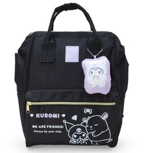 Sanrio Kuromi Backpack with Bag Charm